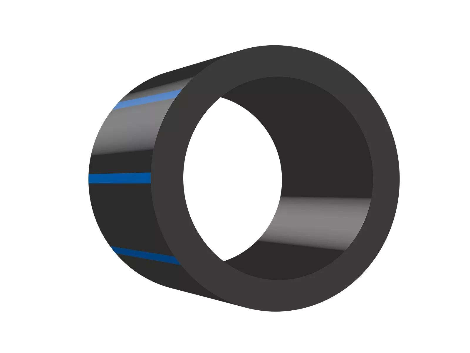 PE100 RC Pipe BK/BL 25 SDR11 L=100