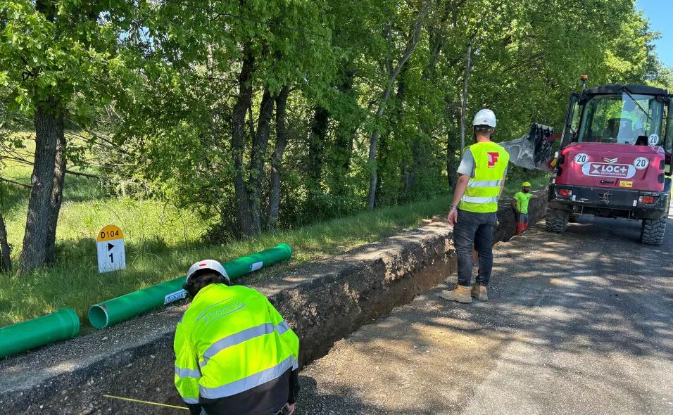 Renouvellement d’assainissement dans le Pays d’Apt et Luberon