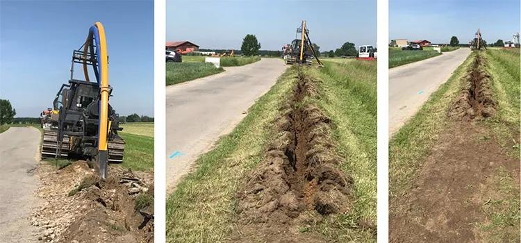 Rohrleitung für Versorgung